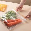 15pcs Large Sealed Bags; Food Grade Freshness Packaging Bags; Self Sealing Household Food Storage Bags; Thickened Refrigerator Organizer Bags; Vacuum