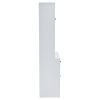 100x40x180cm Simple, With Drawers, With Wine Shelf, Particleboard, Triamine Veneer, Acrylic Door, Sideboard, White
