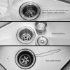 15 Inch Undermount Sink - 15"x20"x9" Undermount Stainless Steel Kitchen Sink 18 Gauge 9 Inch Deep Single Bowl Kitchen Sink Basin