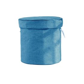 1pc Toy Storage Basket And Play Mat; Waterproof Toy Storage Bag; Large Drawstring Portable Container Storage Organizer; Outdoor Collapsible (Color: Blue)