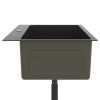 Handmade Kitchen Sink Black Stainless Steel