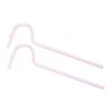 Anti Wrinkle Straw - Glass Anti-wrinkle Drinking Straws, Clear Reusable Straws With Cleaning Brush - Eco-Friendly Alternative To Plastic - Cleaning Br