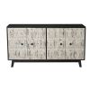 59.84" 4 Doors Vintage Sideboard ,Freestanding Sideboard Storage Cabinet Entryway Floor Cabinet for Living Room Office Bedroom